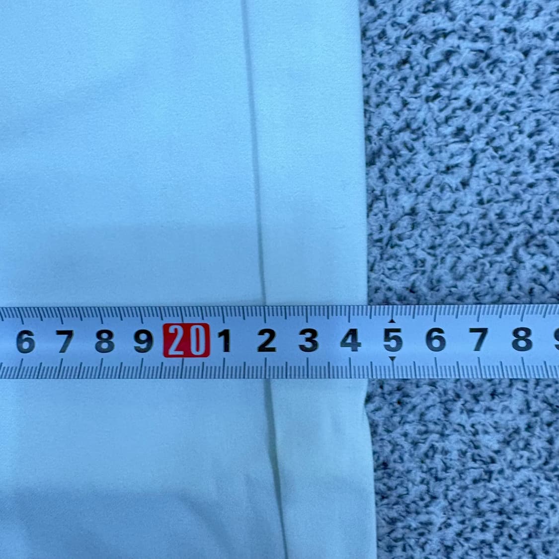 66 새상품 에쎄 밴딩 스판 바지 화이트 0602J2 상품이미지6