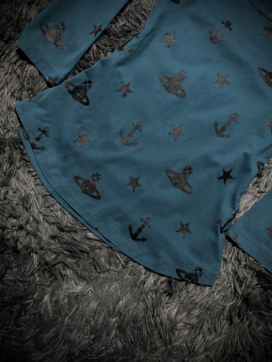 Vivienne Westwood 오브 앵커 패턴 7부 슬리브 상품이미지4