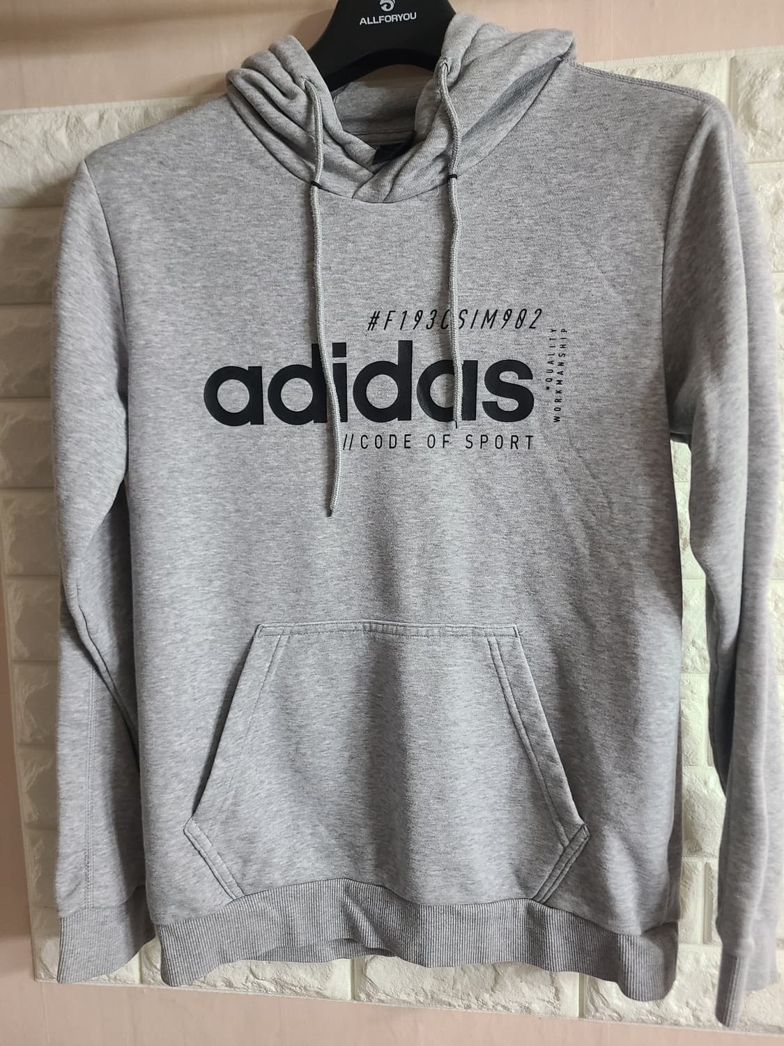 아디다스 회색 후드티(m) 상품이미지1