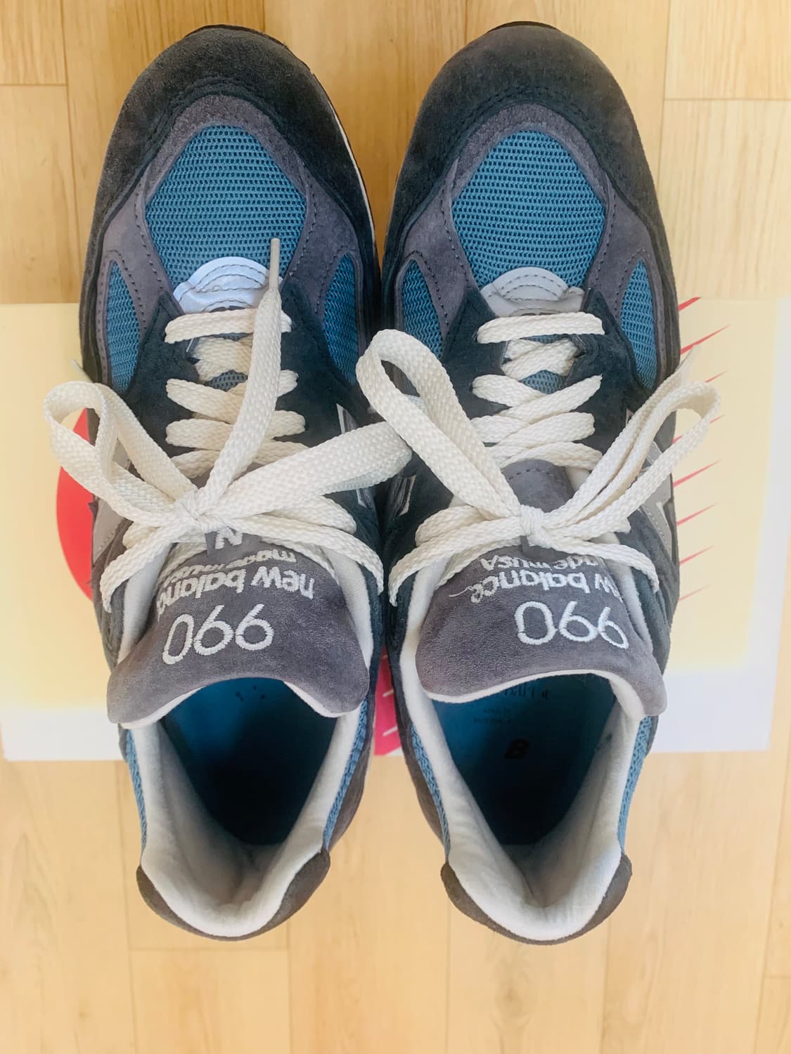 [265] 뉴발란스 990v2 메이드 인 USA 네이비 캐슬락 상품이미지5