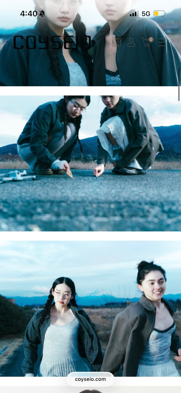 코이세이오 ROUND COLLAR STITCH JACKET BLUE GR 상품이미지2