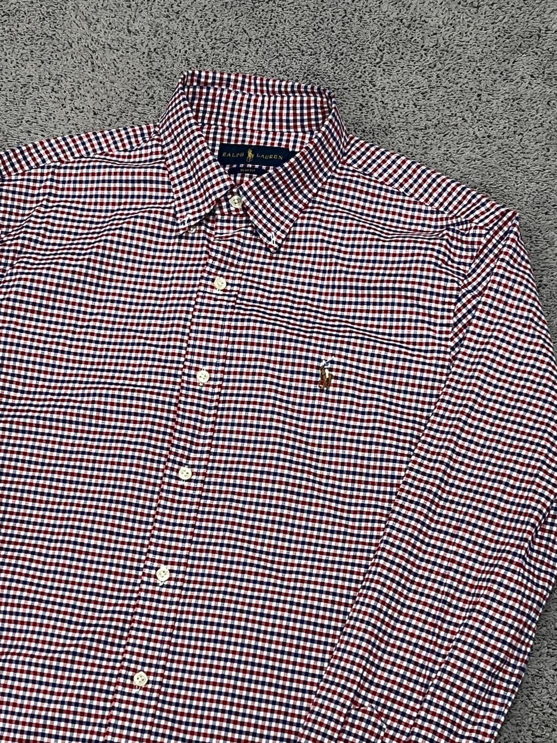 (L) 폴로 랄프로렌 옥스포드 체크 셔츠 상품이미지2