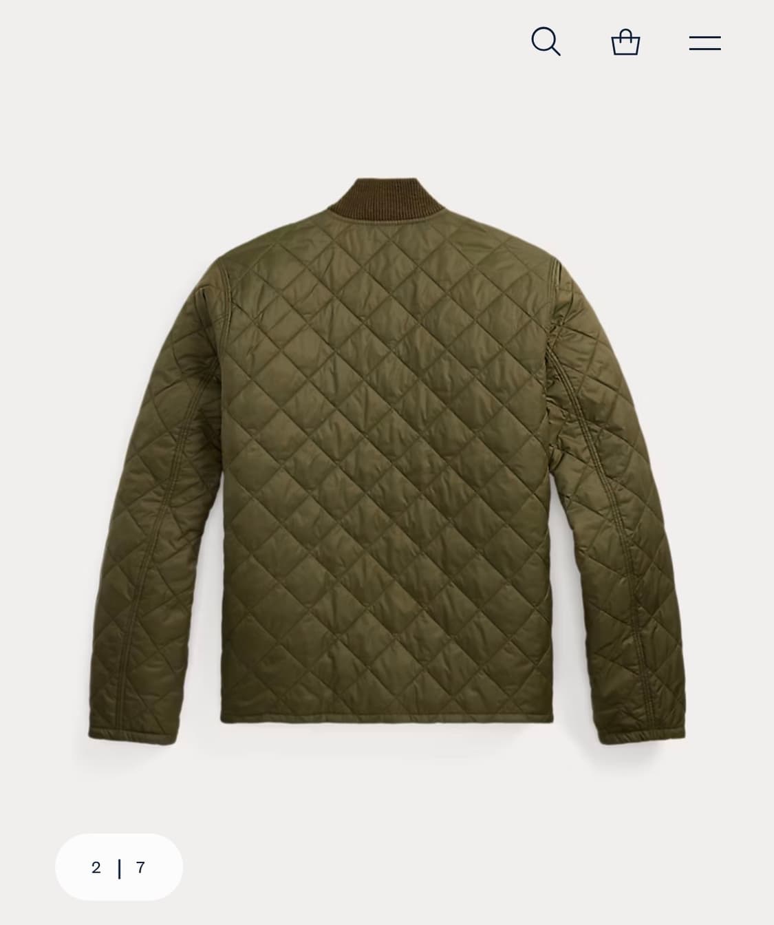 (새상품) RRL 리버시블 퀼트 라이너 자켓 M 상품이미지2