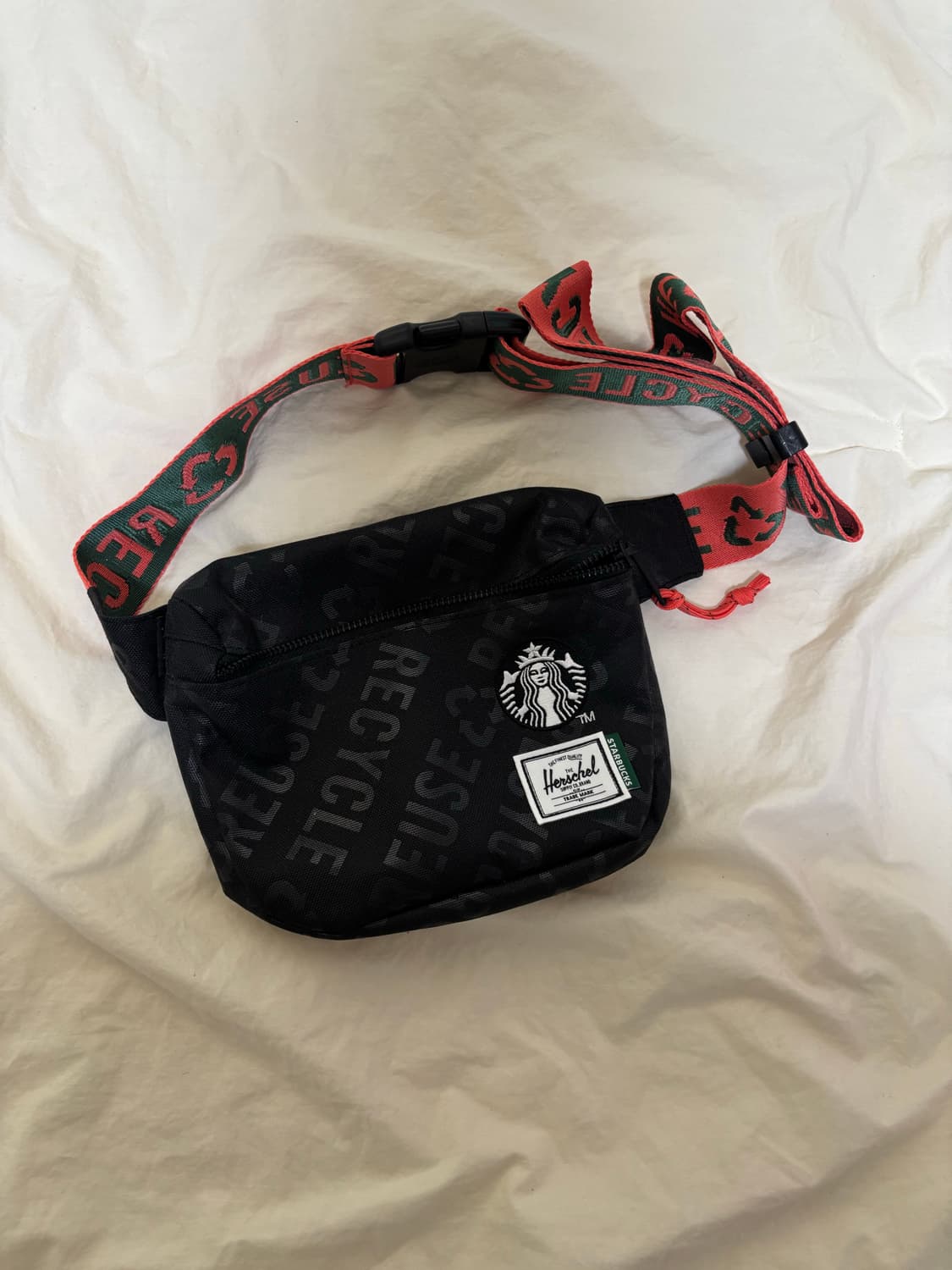 스타벅스 허쉘 콜라보 힙백 (미사용) 상품이미지1