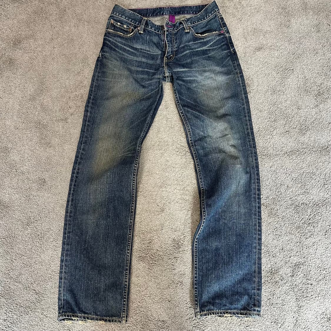 리바이스502 퍼플패키지 페이드 데님 팬츠(32) 상품이미지4