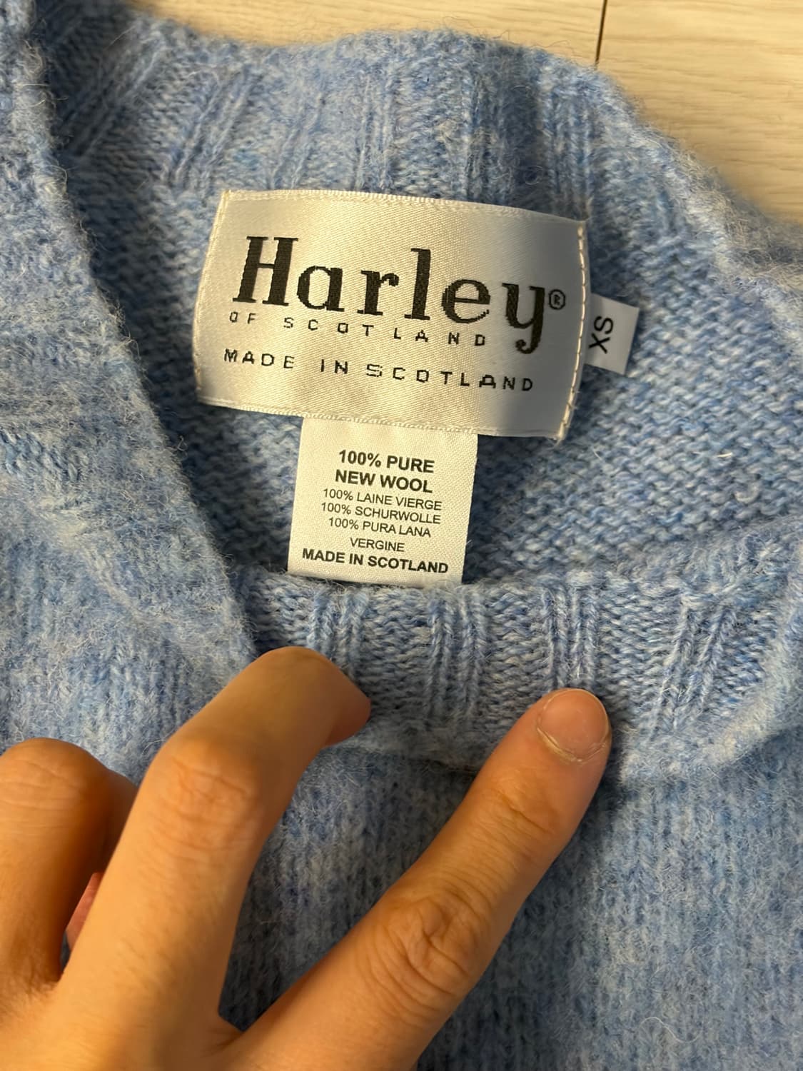 할리스코트랜드 니트 상품이미지3