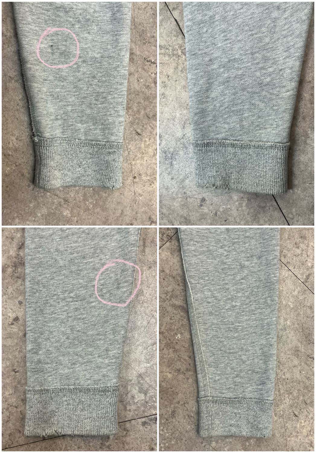 아베크롬비 기모 후드집업 그레이 2XL #csz3959 상품이미지10