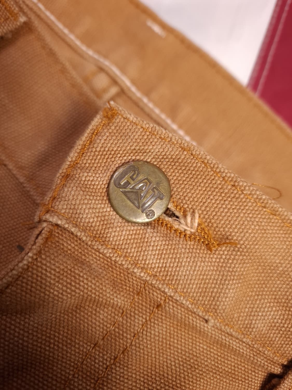 오리지날 구형 CAT 덕 캔버스 워크 팬츠 상품이미지4