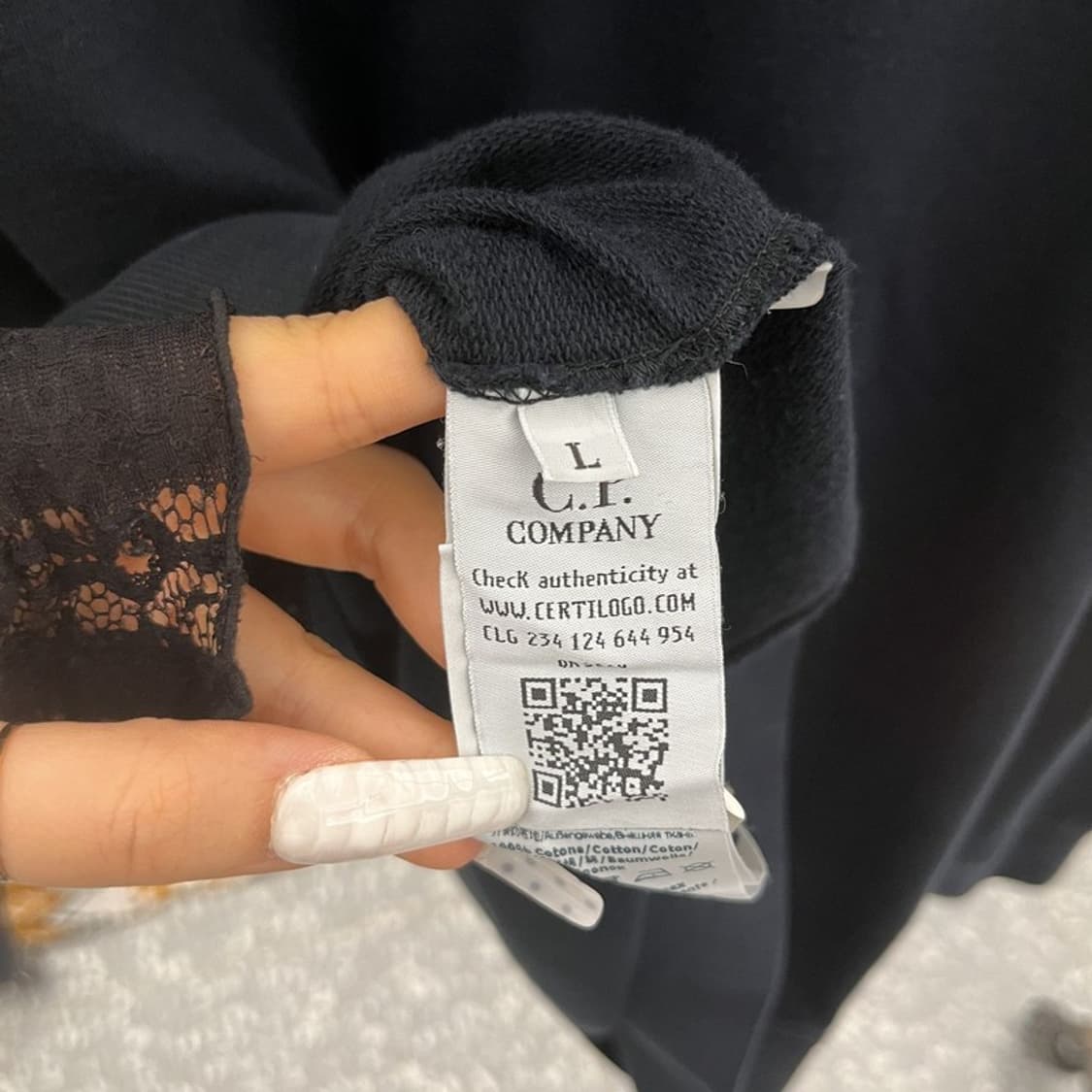 씨피컴퍼니 빈티지 모던시크 캐주얼 롱슬리브 맨투맨 L C10961 상품이미지6