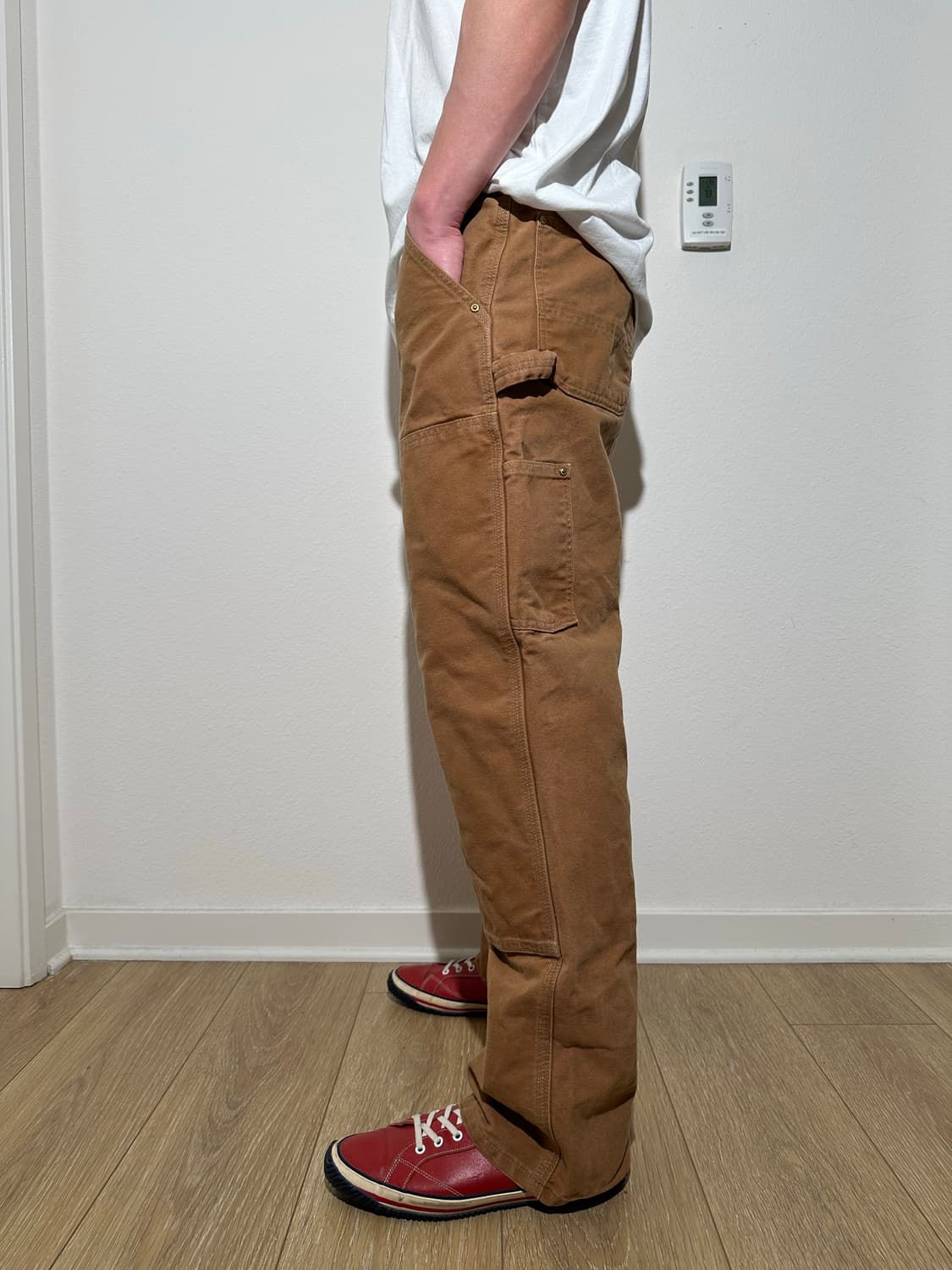 칼하트 B01 더블니 브라운 34X30 상품이미지2