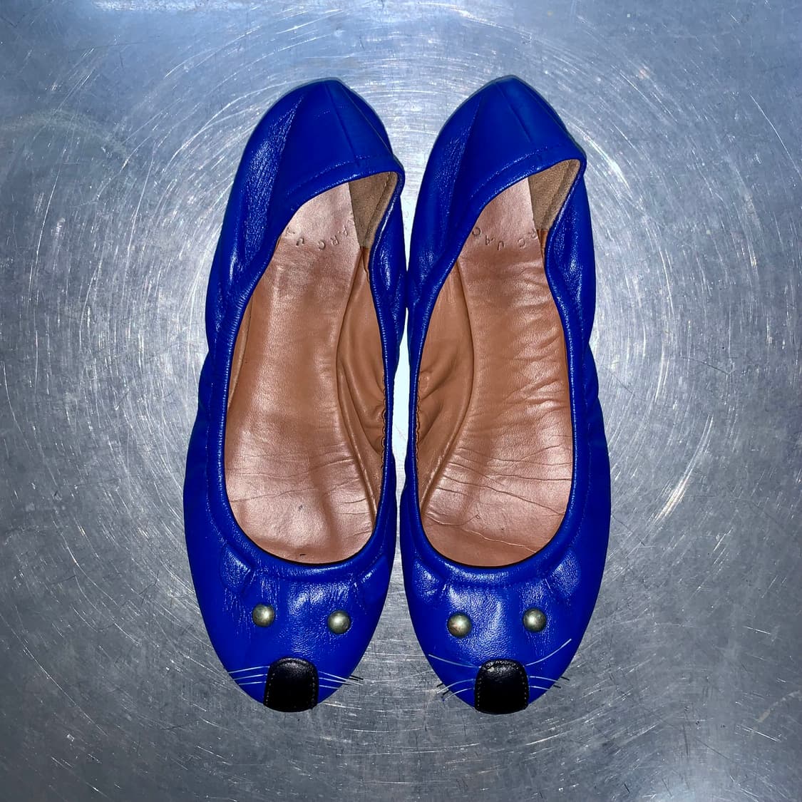 00s 마크 제이콥스 스웨이드 마우스 발레 플랫 상품이미지3