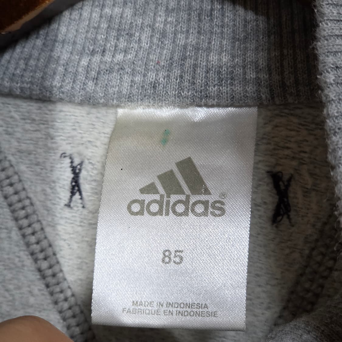 아디다스 그레이 슬림핏 코튼 집업 상품이미지10