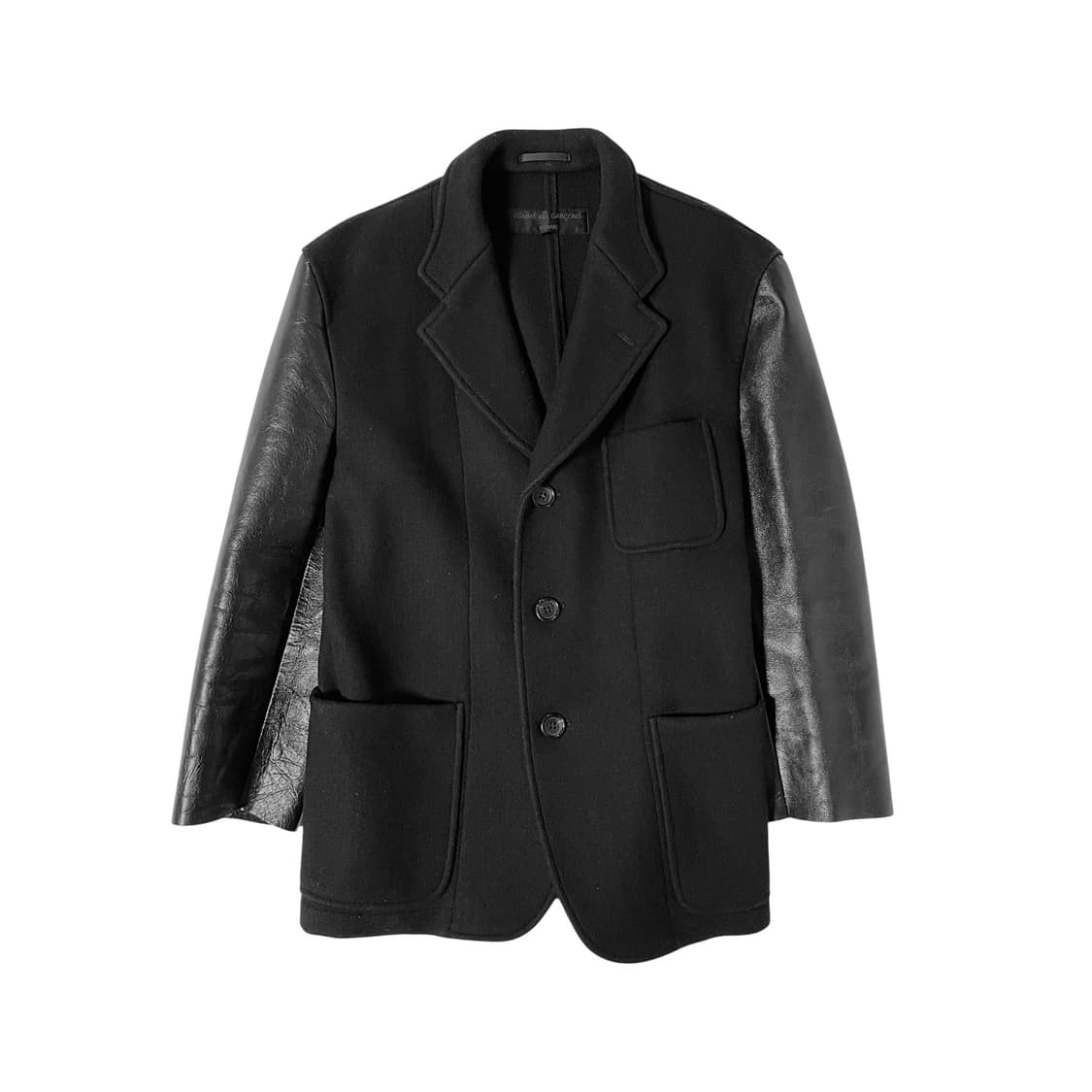 꼼데가르송 다나카 옴므 레더 도킹 자켓 AD1995 상품이미지1