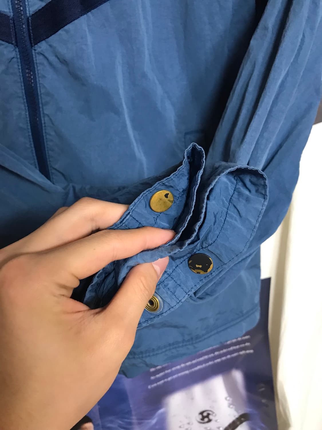 나이키 풀집업 윈드러너 바람막이 스톤맛 L 상품이미지5