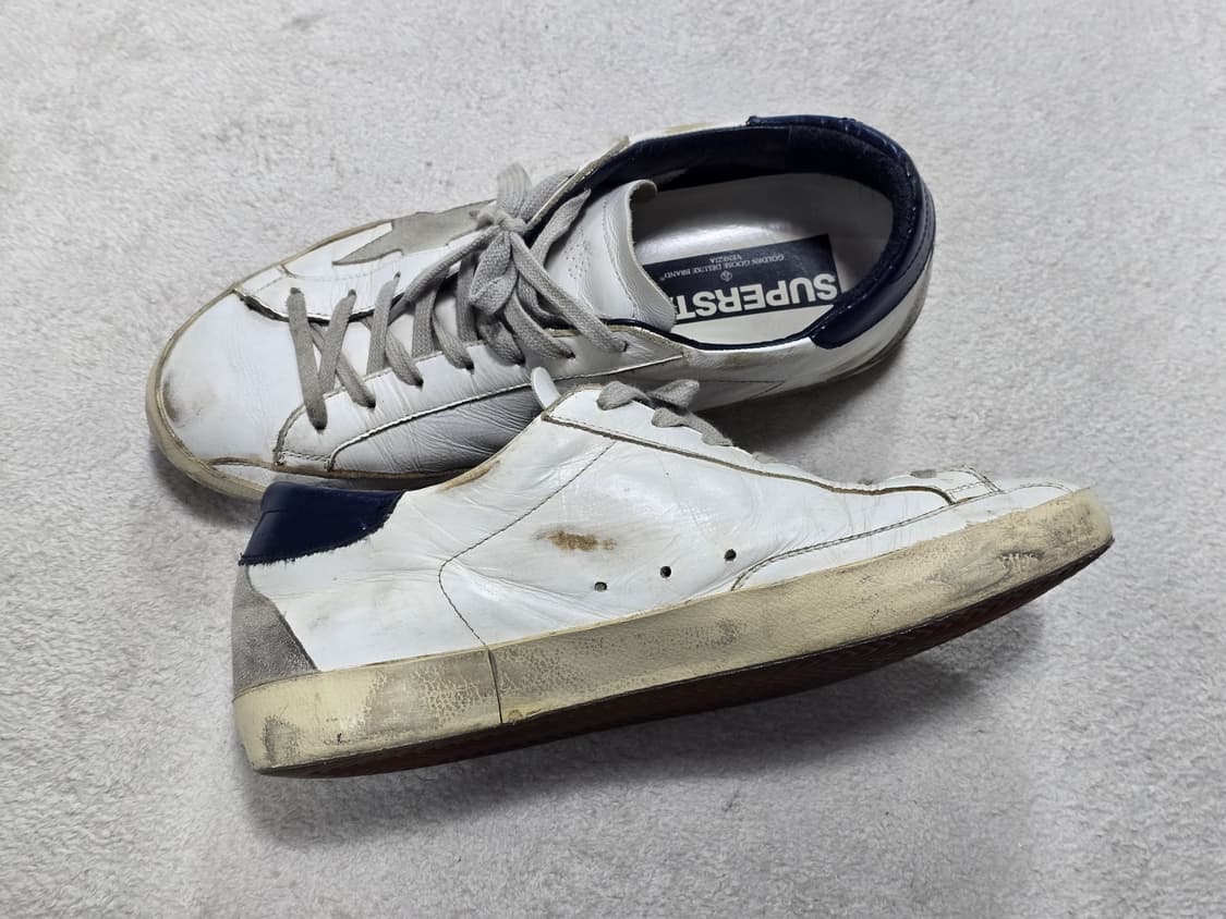 골든구스 화이트 빈티지 스니커즈 42 상품이미지2