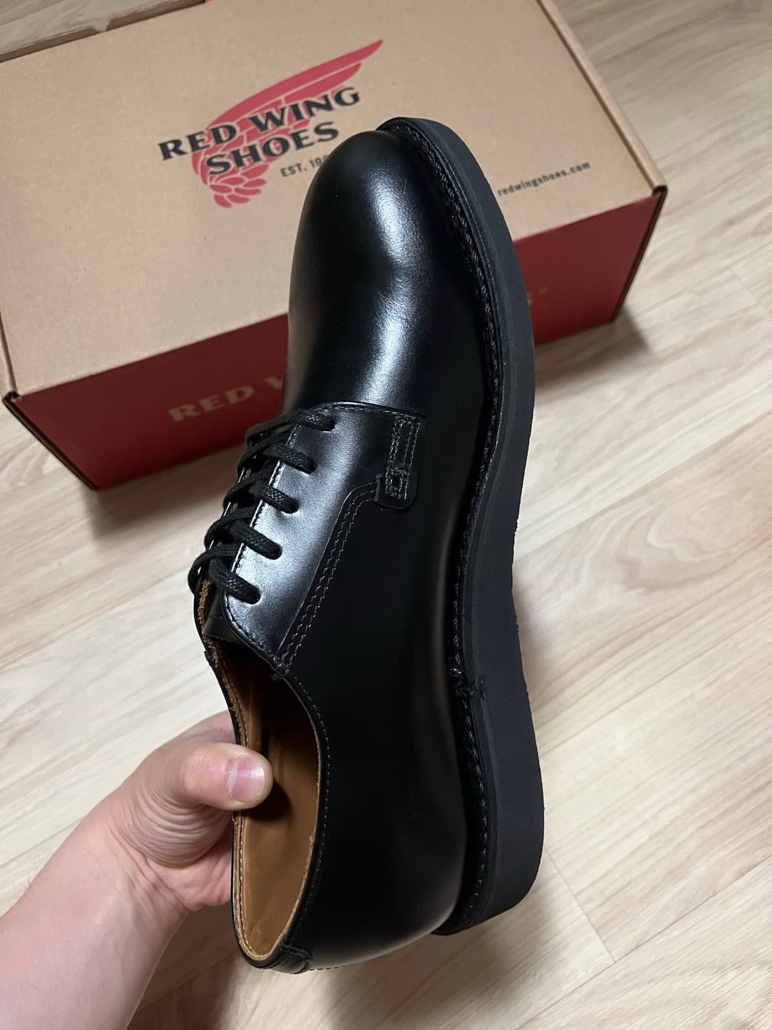 레드윙 포스트맨 101 블랙 차파랄 8.5D(265mm) 상품이미지2