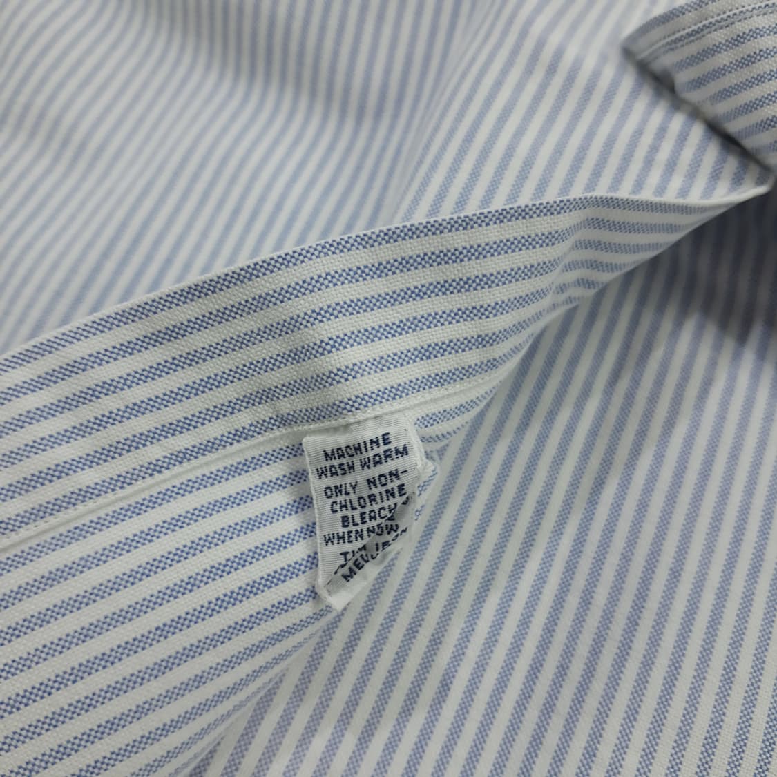 Co742 2XL 폴로 랄프로렌 빅셔츠 클래식블루 스트라이프 긴팔 셔츠 상품이미지6