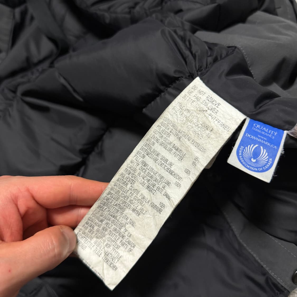 캐나다구스 우먼스 퍼 롱패딩 XS 상품이미지6