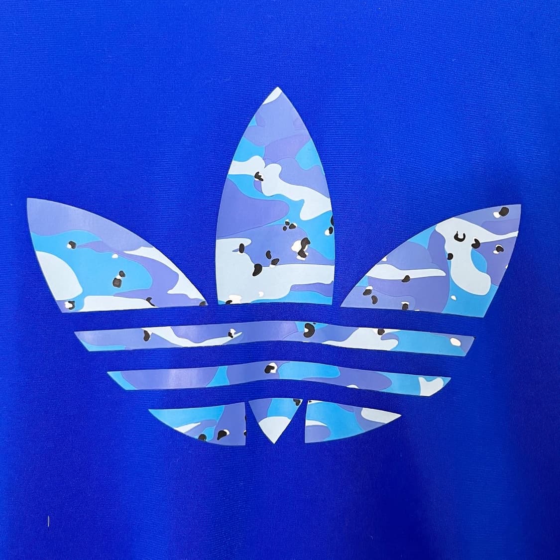 아디다스 블루 패턴 삼선 져지 상품이미지7