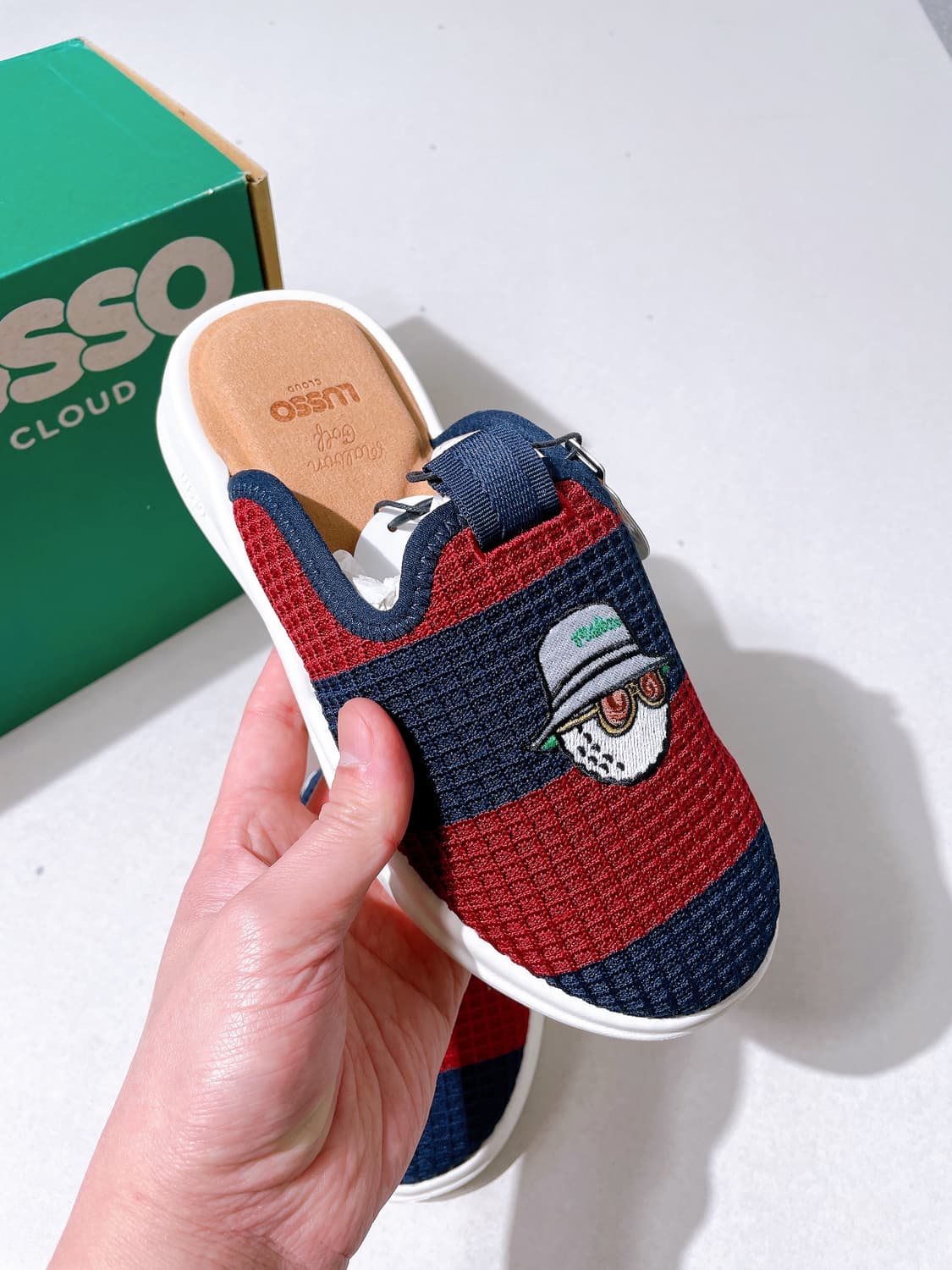 (정품/새상품) 말본 X 루쏘 버킷 펠리 공용 뮬 슬리퍼 상품이미지4