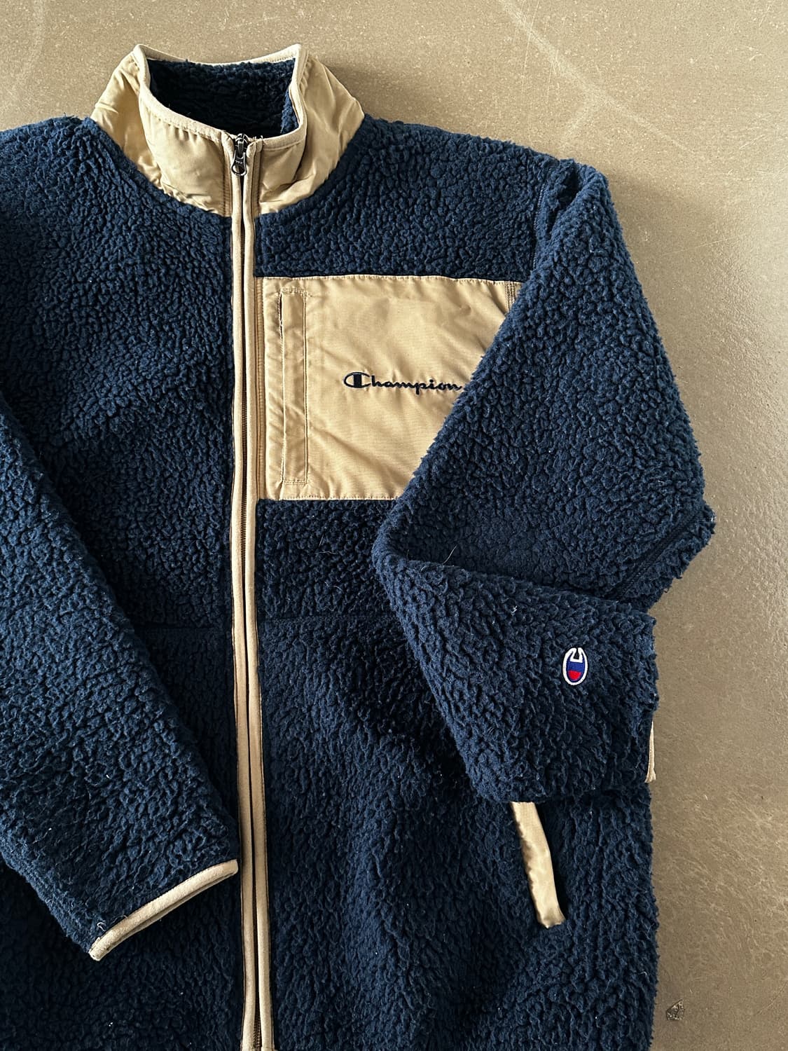 Champion 보아 플리스 집업 자켓 상품이미지2