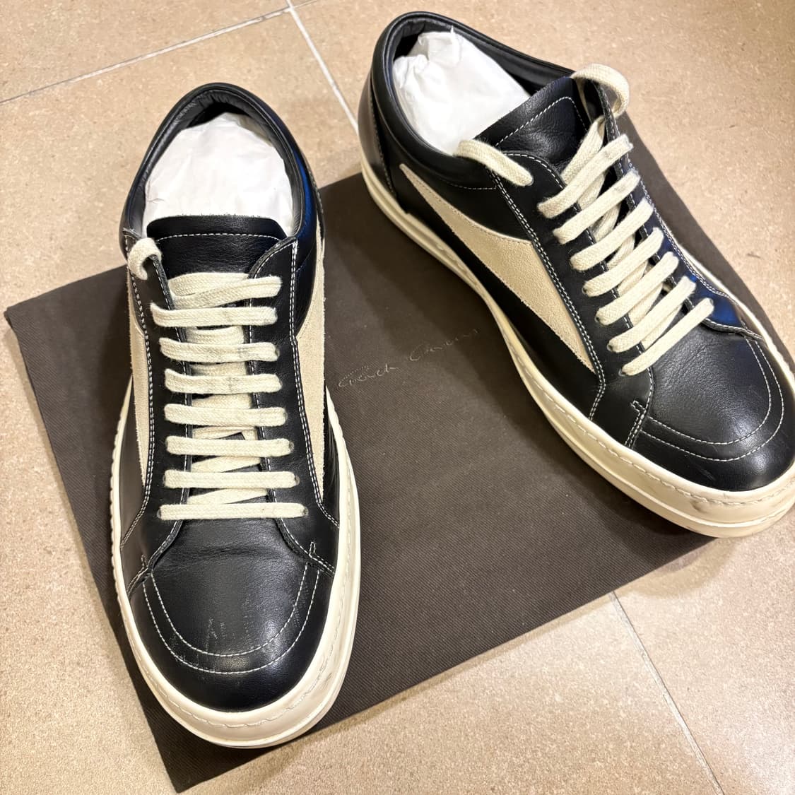 릭오웬스 반스 레더  상품이미지4