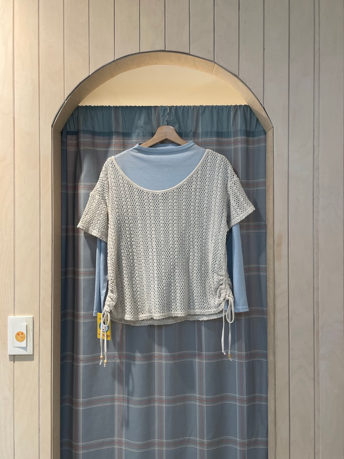 일본빈티지 크로셰그물니트 상품이미지1