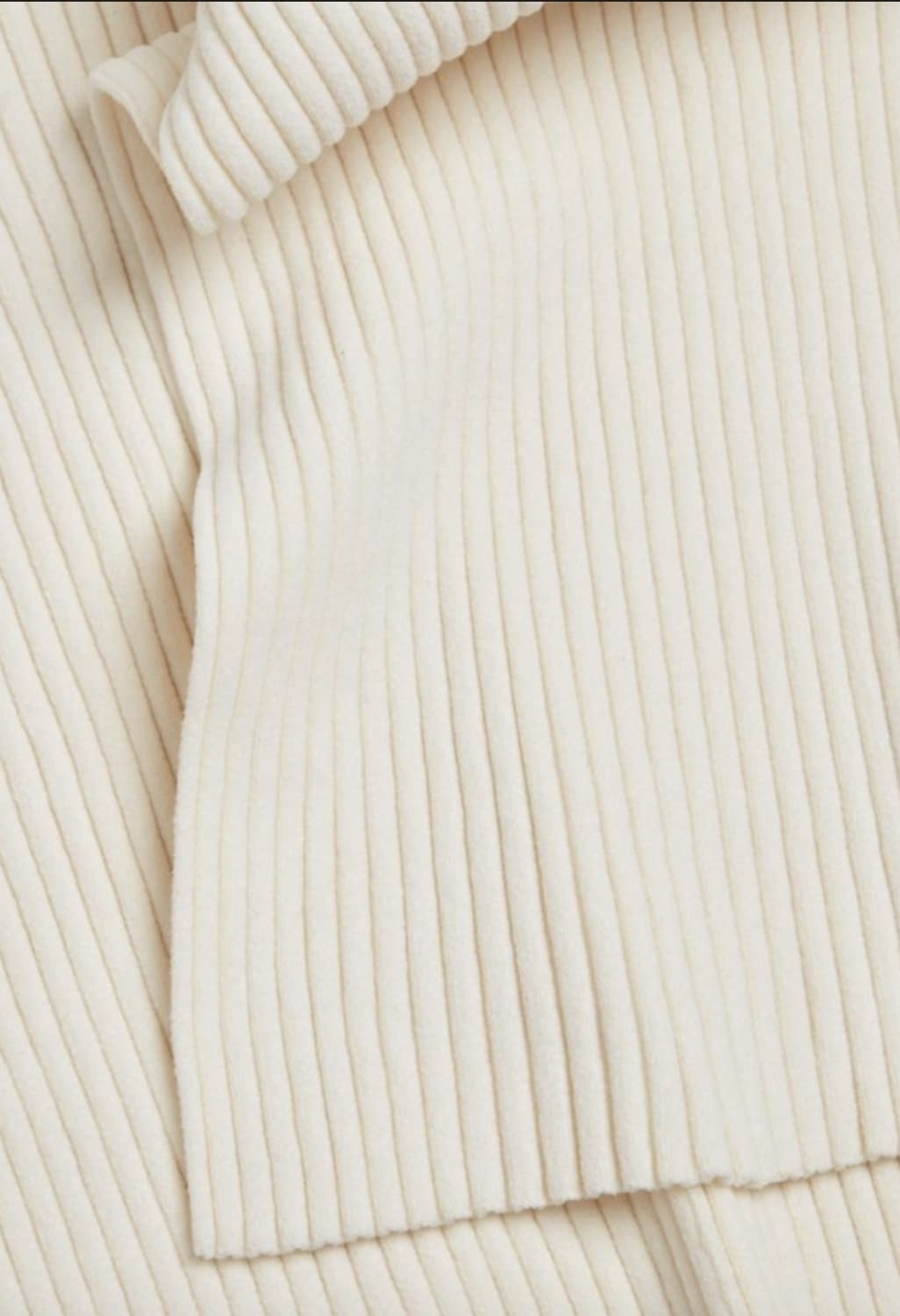 cos 코스 리브드 오가닉 코튼 하이브리드 판초 새상품 상품이미지5