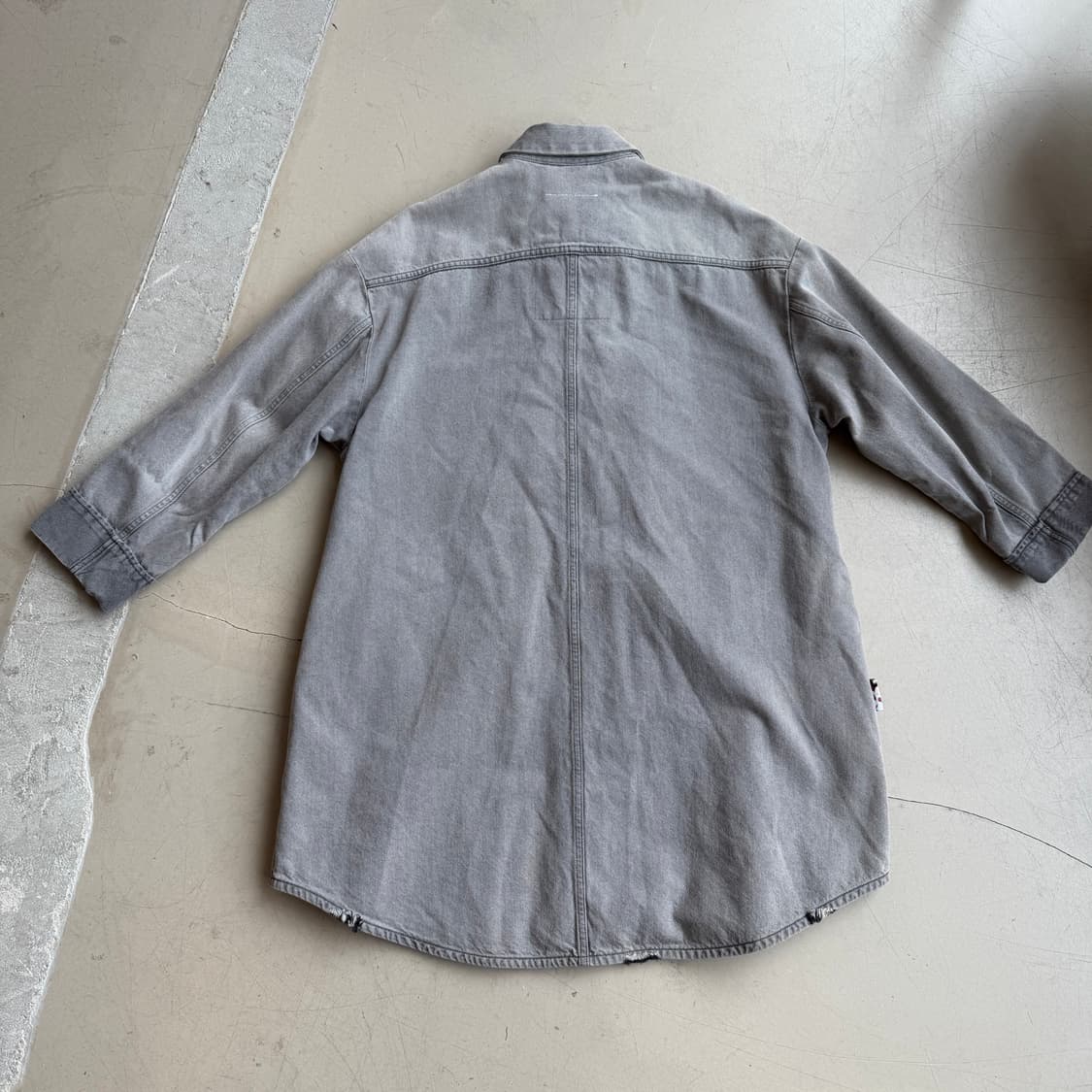 mm6 메종 마르지엘라 15ss 데님 코트 상품이미지5