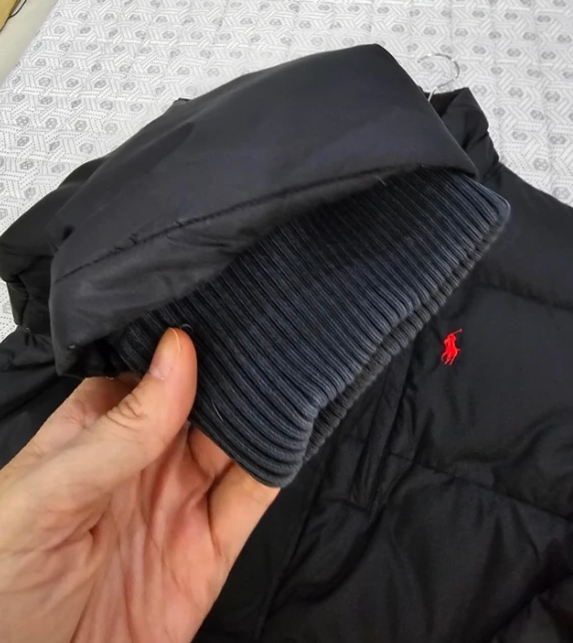 폴로 랄프로렌 블랙 다운 패딩 100 상품이미지6