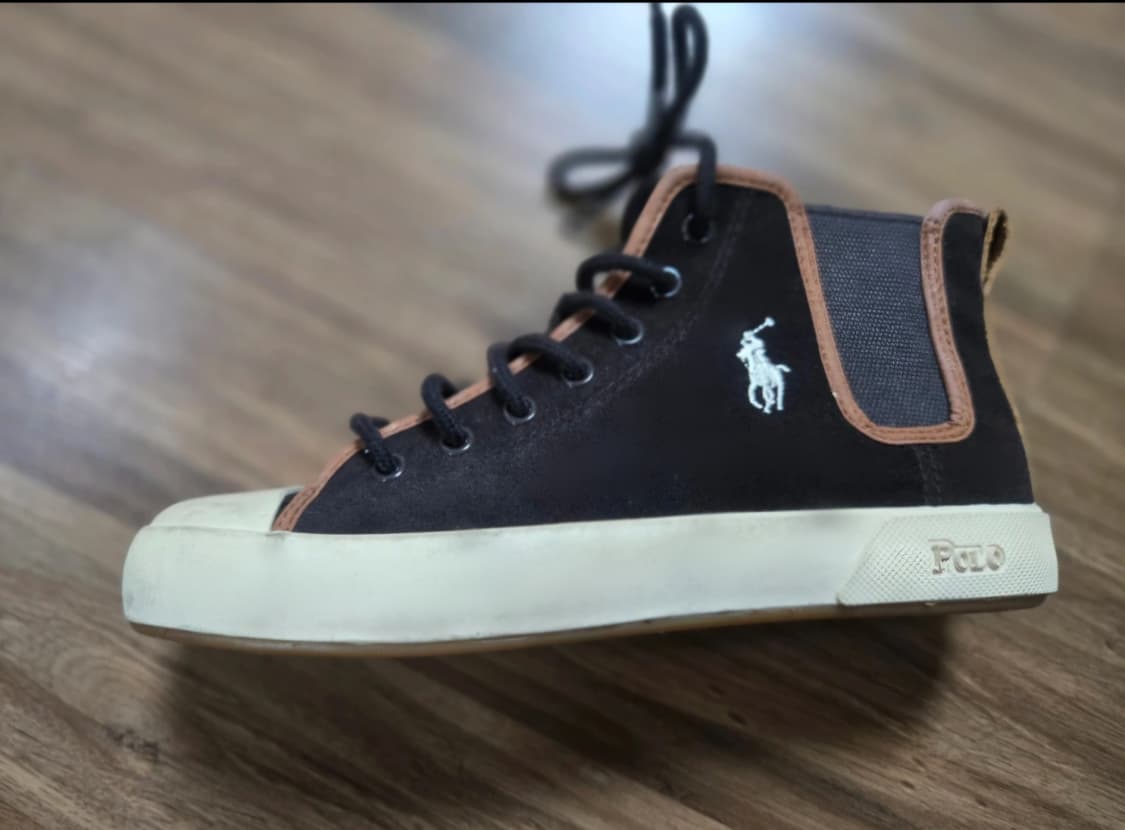 폴로 랄프로렌 하이탑 스니커즈 230 [정품] 상품이미지3