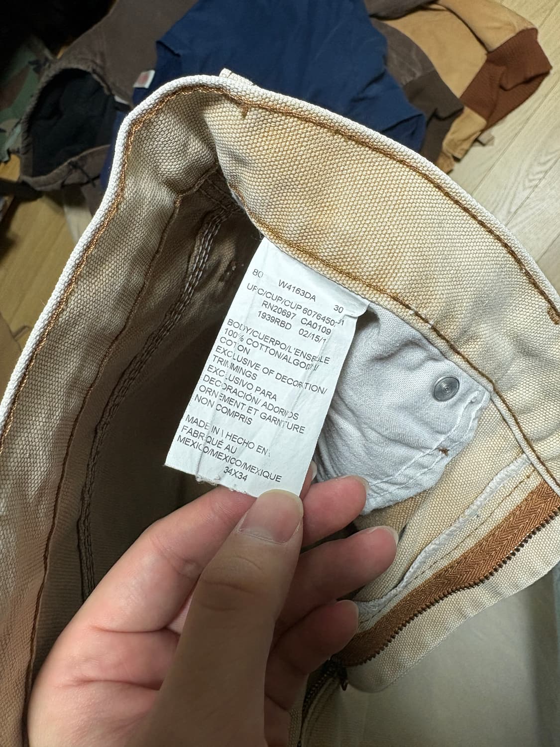 디키즈 카펜터 팬츠 34x34 레드탭 상품이미지4