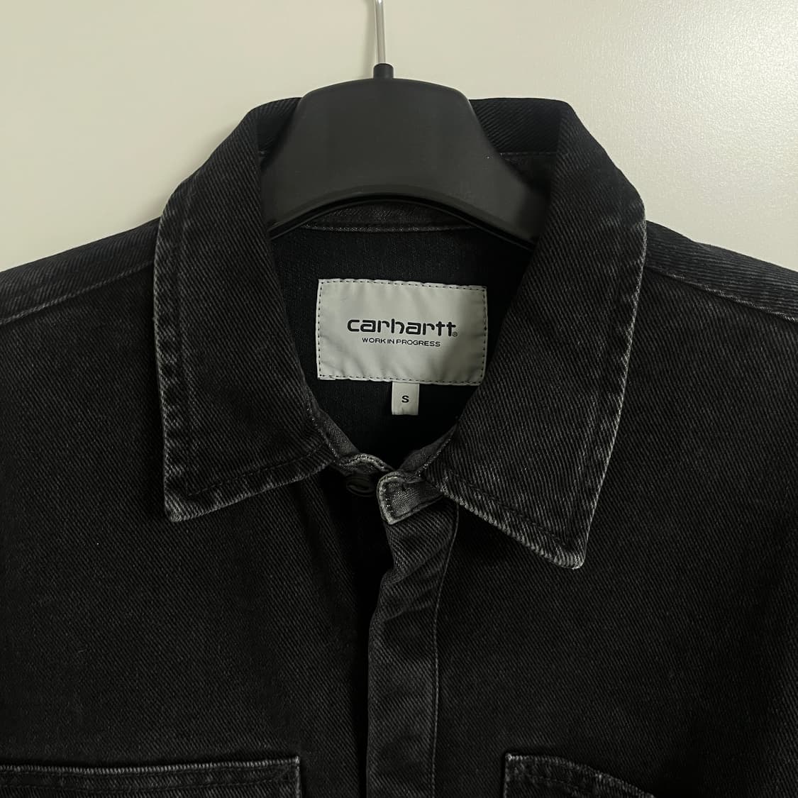 칼하트 흑청 셔츠 자켓 상품이미지3