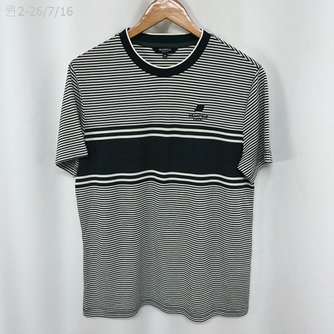 빈폴 남자 스트라이프 반팔티 100 상품이미지1