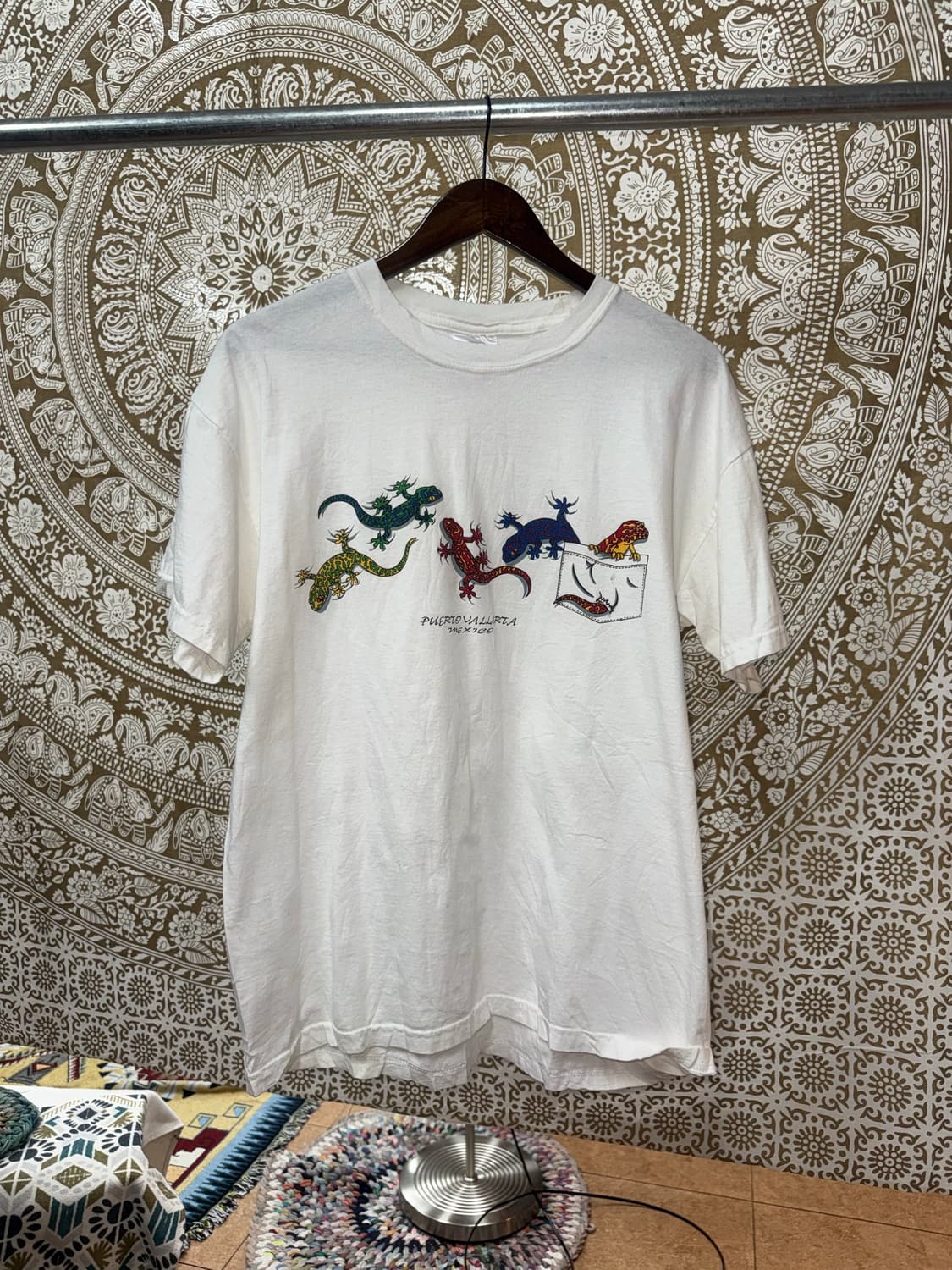 Bermack USA 도마뱀 프린팅 반팔  상품이미지2