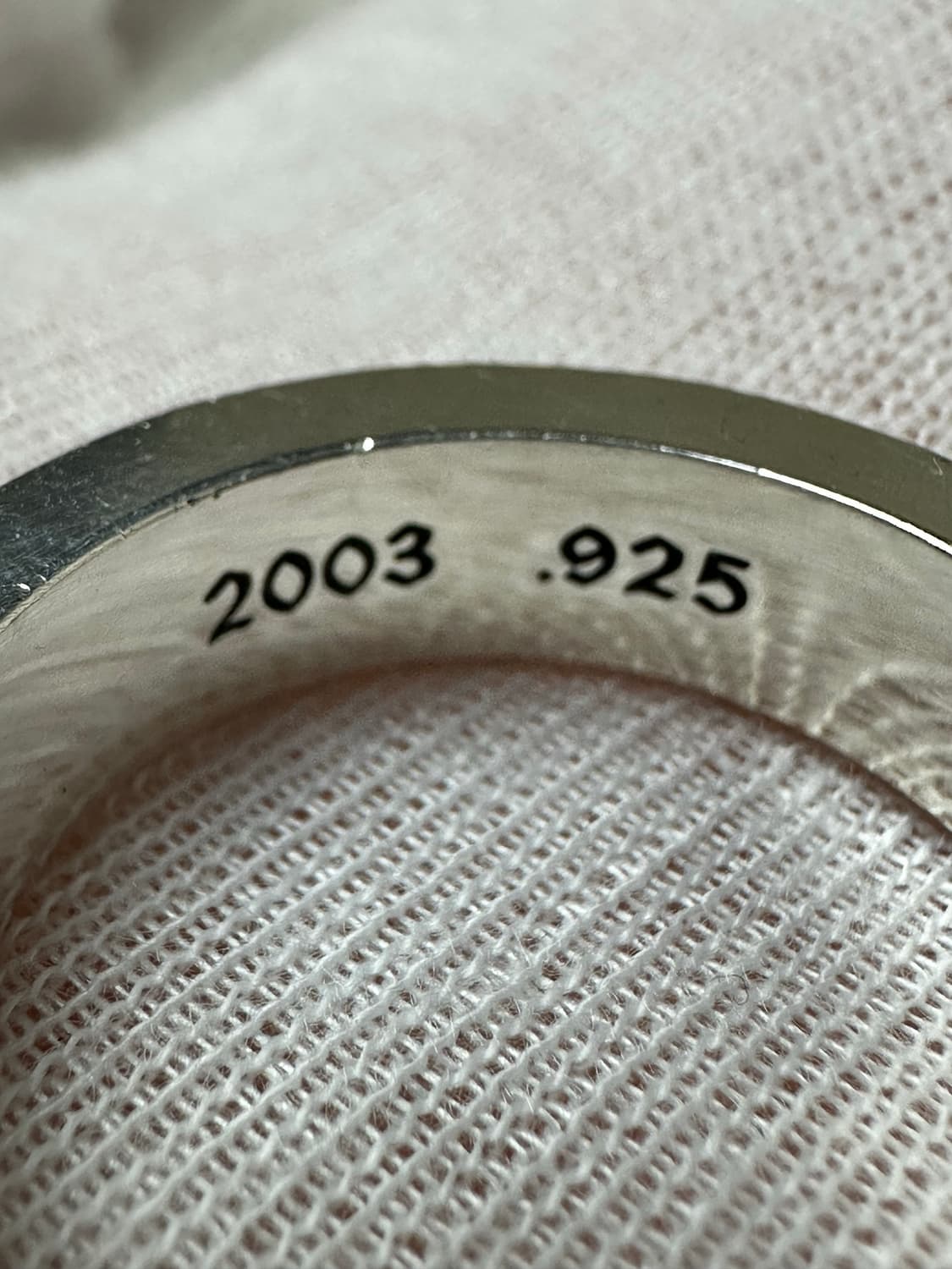 [US 9] 백화점판 정품 크롬하츠 포에버링 6mm 상품이미지8