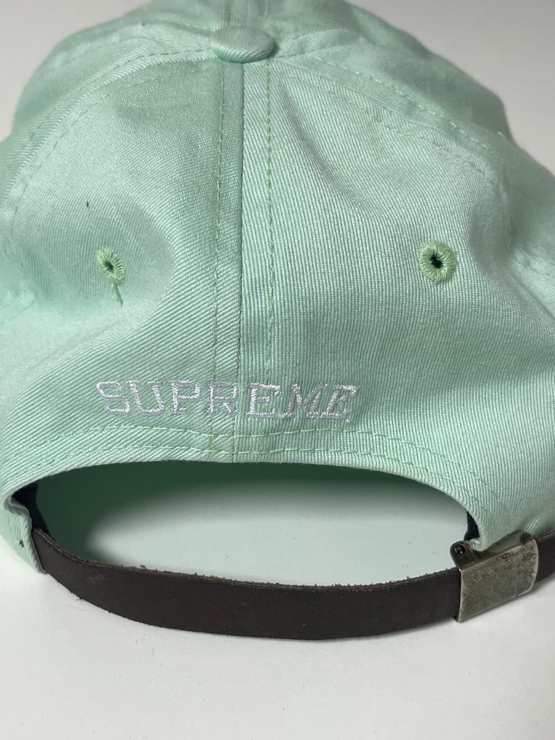 슈프림 S로고 볼캡 민트 상품이미지2
