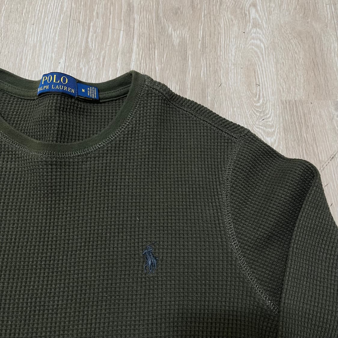 폴로 랄프로렌 여성 와플 니트 롱슬리브 M(95) 상품이미지2