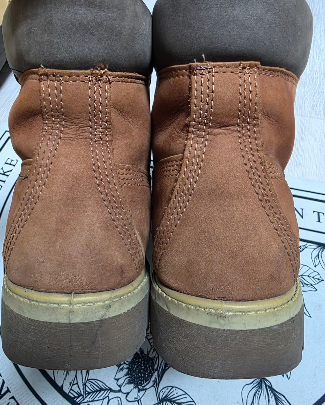 (255~260)팀버랜드 6인치 누벅 브라운 부츠 상품이미지7