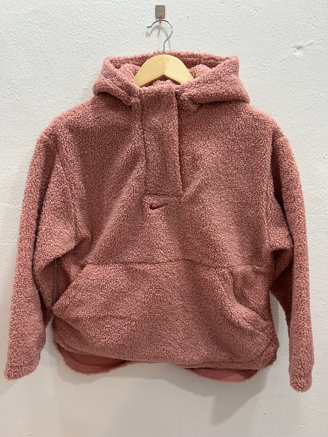 나이키 써마핏 후리스 핑크 L 상품이미지2