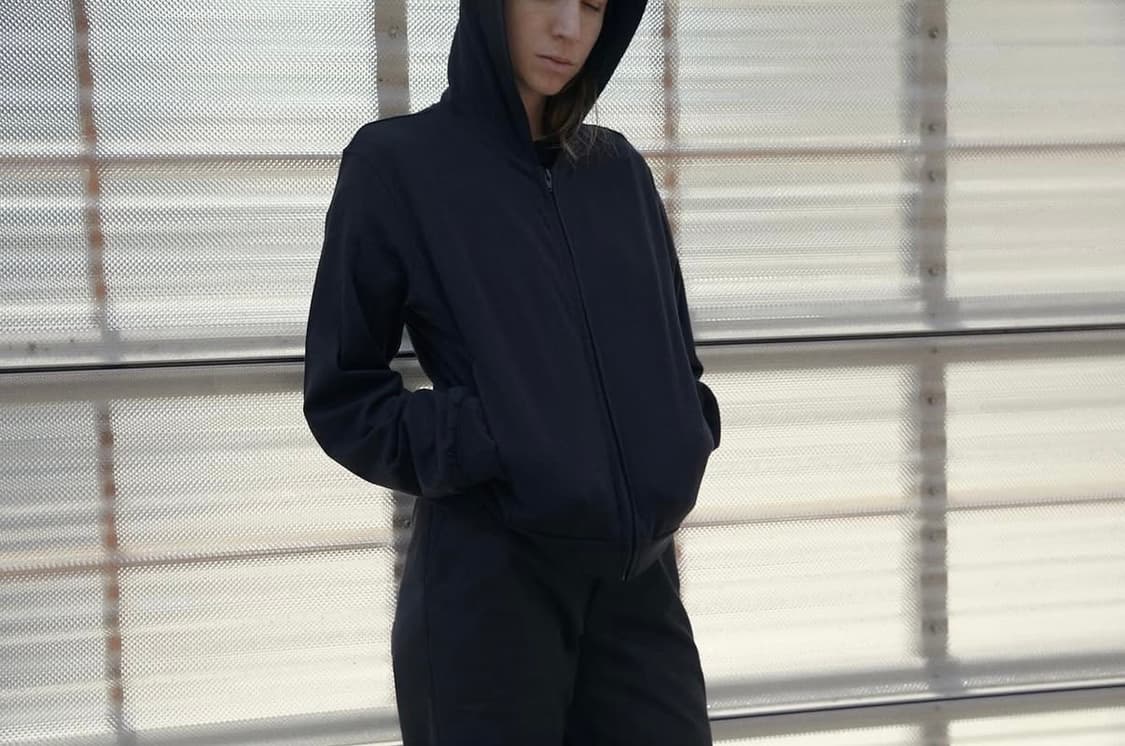 머듈 라운지 후드 집업 상품이미지1