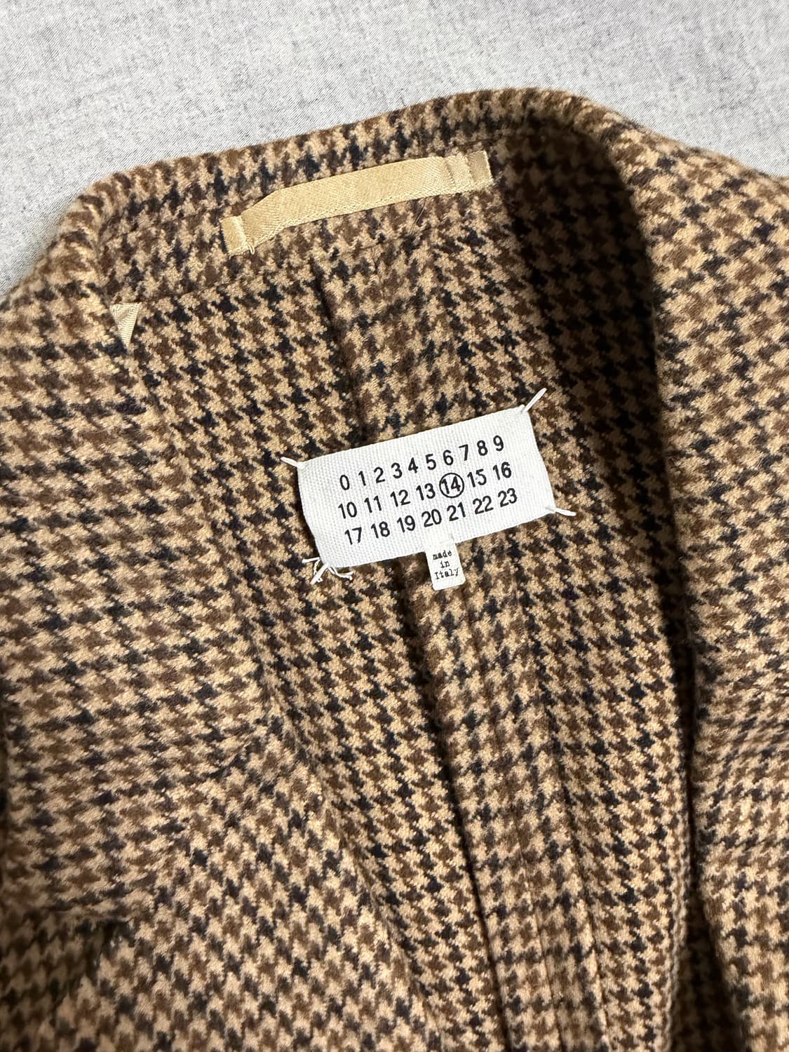 [52] [L] 메종 마르지엘라 헤링본 자켓 상품이미지3