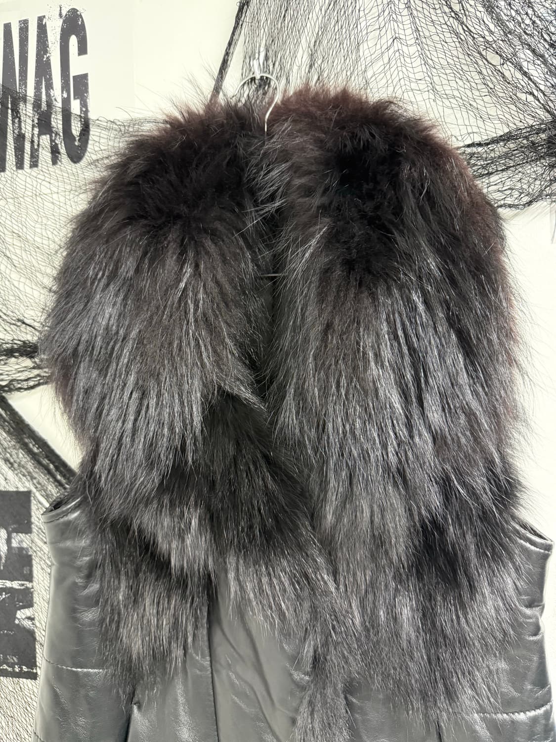 Fur vest 상품이미지5
