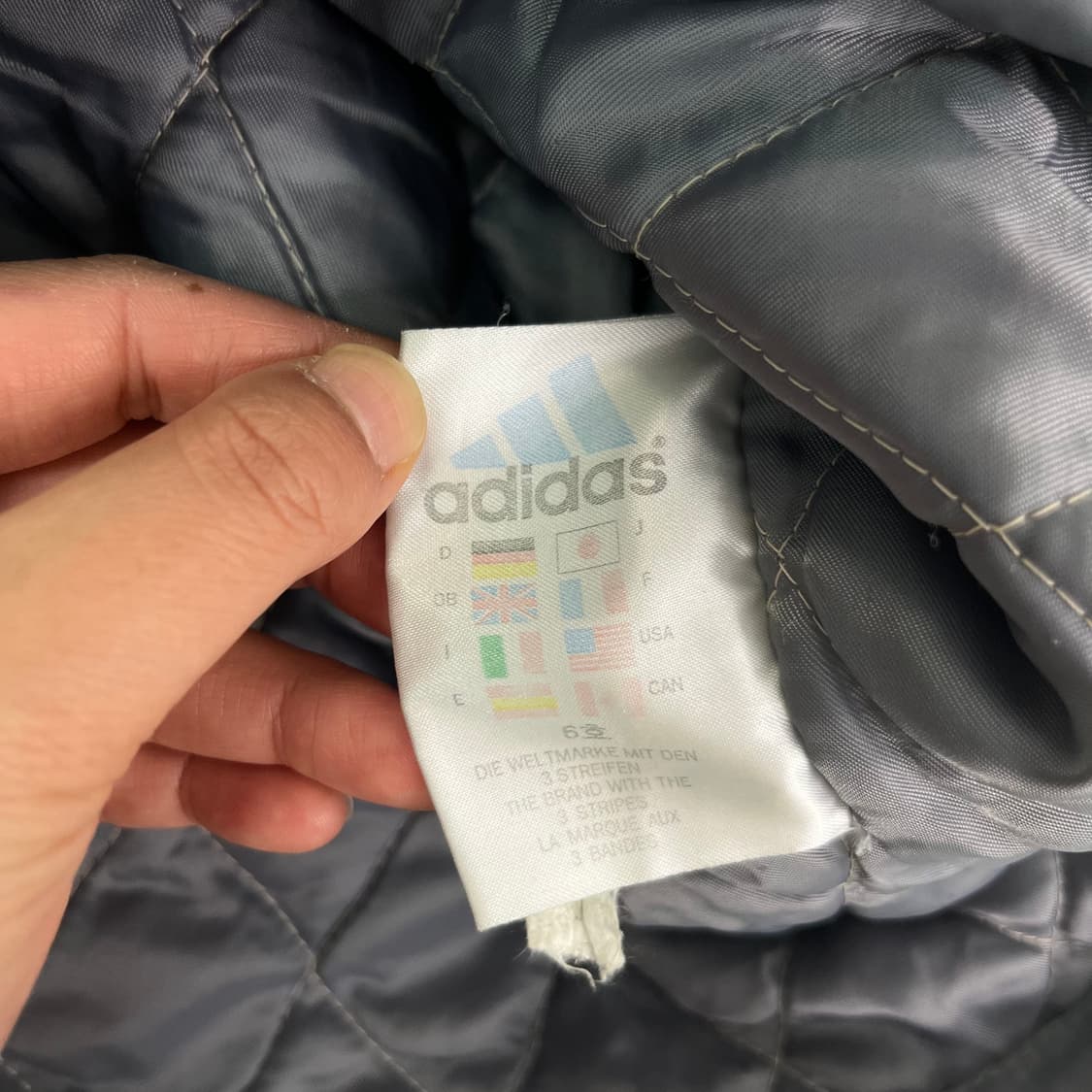 100 00s 아디다스 올드스쿨 바람막이 점퍼 상품이미지7
