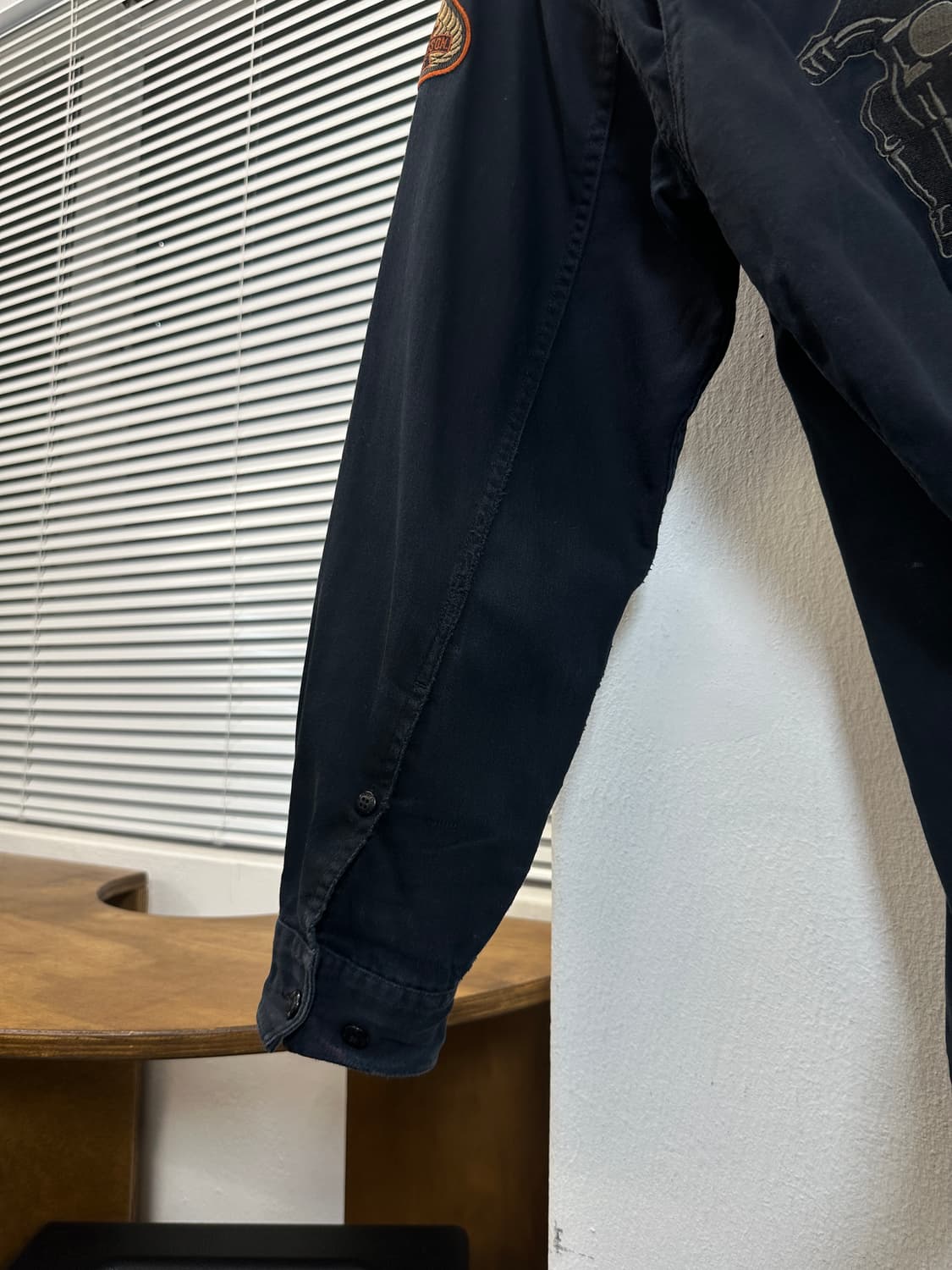 할리데이비슨 스펠로고 셔츠  상품이미지5