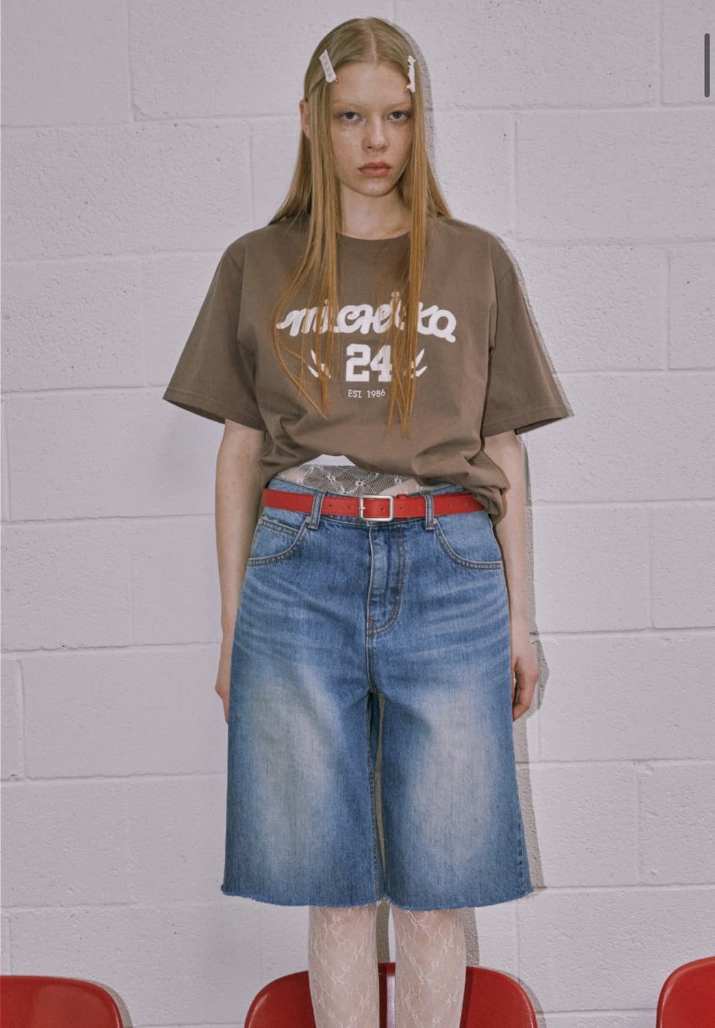 (새상품) 미치코런던 빈티지 하프팬츠 S,M,L 상품이미지3