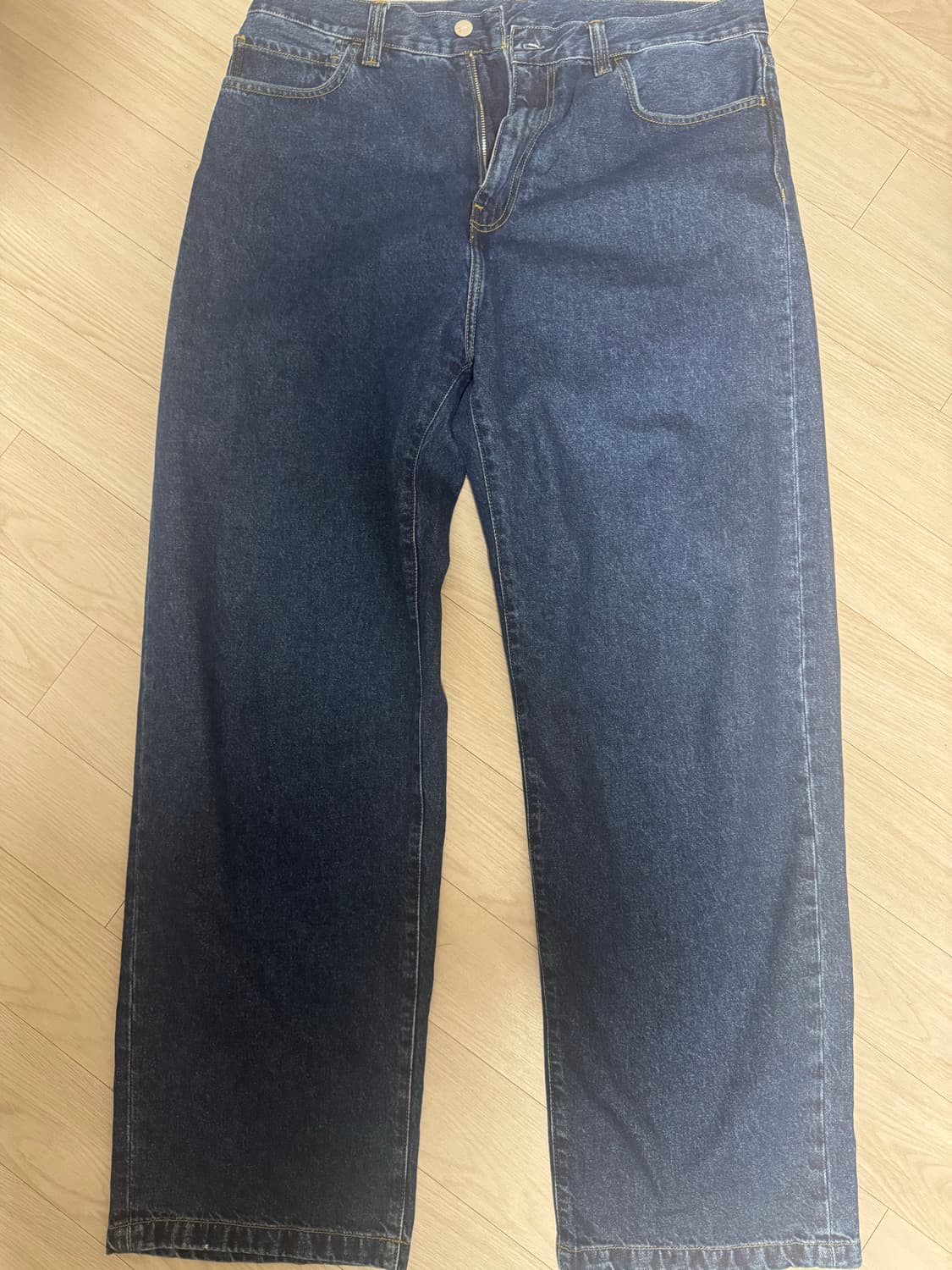 칼하트 윕 랜든 팬츠 로버트슨 블루 스톤 워시드 (34) 상품이미지2