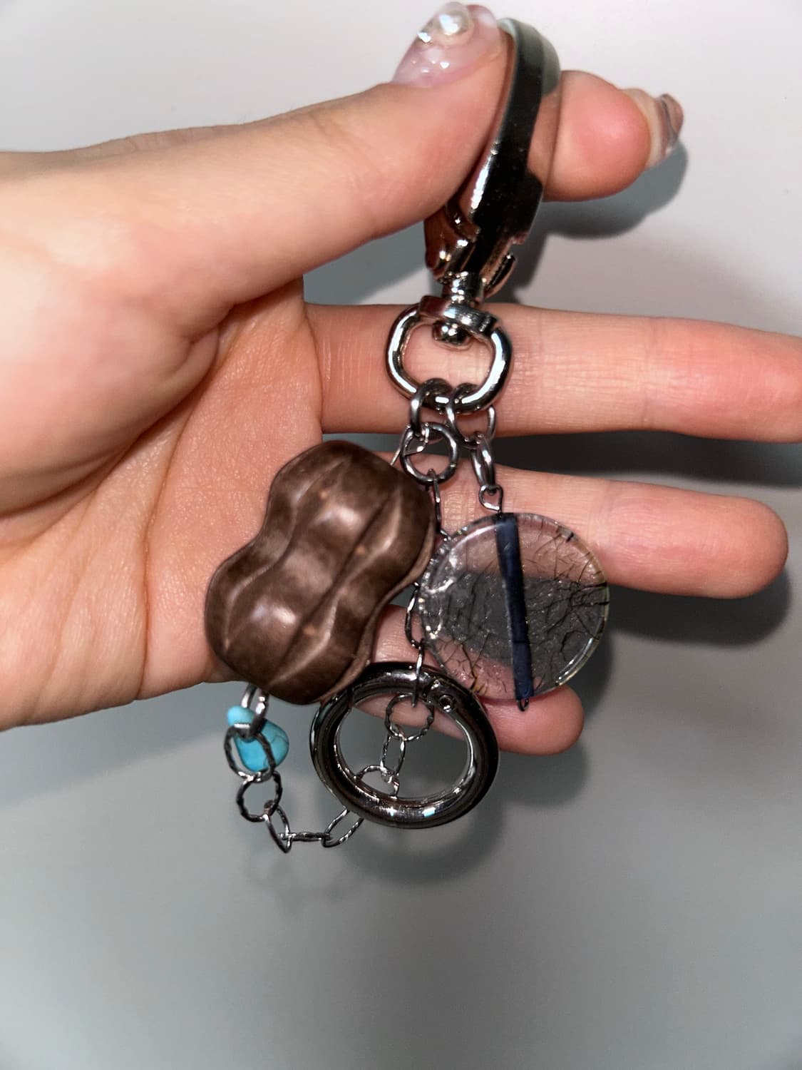 Wood ball point keyring  상품이미지2
