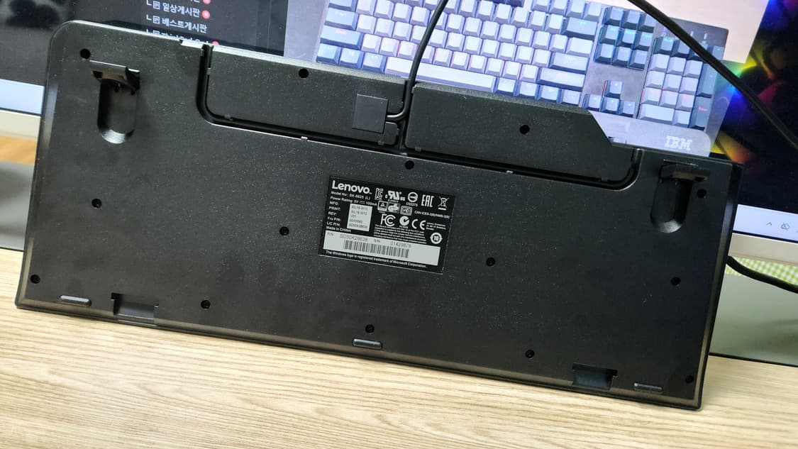 # 전설의 레전드 키보드 IBM 레노보 SK-8825 빈티지 키보드 급처 상품이미지6