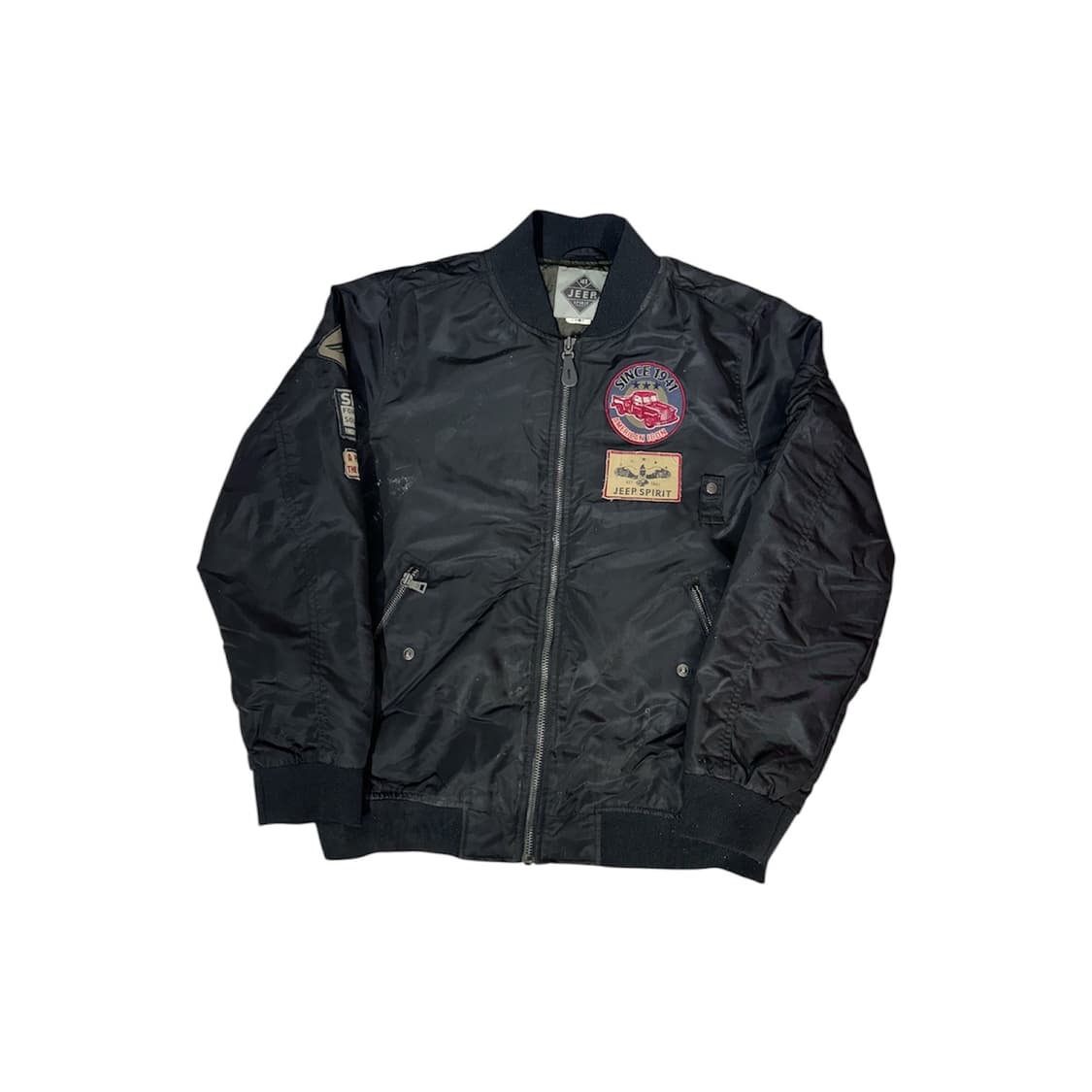 Jeep 지프 블랙 ma-1 마원 항공 잠바 L 상품이미지5